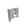 Furniture Čilek / Sl aktif beyaz / Sla-1103 truva unitesi - (1070x320x1140)