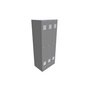 Kovos / C3-Cabinets - metal / c3-2445-750 - (750x510x1851)