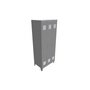 Kovos / Zp-Cabinets - metal / zp-2446-750 - (750x534x1851)