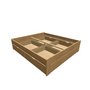 Montero / Beds of the beech-divan bed / Valenda a 180+4xup 1-2-90 - (1880x2056x470)