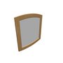 Montero / Bukové postele válenda / Zrcadlo - (760x28x800)