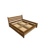 Montero / Dąb łóżko naturalny Irena / Irena b 180+4xup 1-2-90 - (1888x2173x1000)