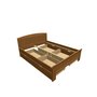 Montero / Beds of the oak-natural Laura / Laura 160+4xup 1-2-70 - (1680x2092x942)