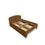Montero / Dąb łóżko naturalny Pavla / Pavla b 140+4xup 1-2-70 - (1480x2056x950)