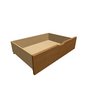 Montero / Dąb łóżko naturalny Tapczanem / Up 1-2 70 - (985x697x258)