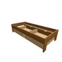 Montero / Dąb łóżko naturalny Tapczanem / Valenda b 90+2xup 1-2-90 - (980x2056x470)