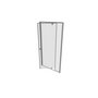 Ravak / Shower enclosures - pivot / Pdop2 100 white - (953x400x1900)