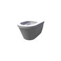 Ravak / Sanitary ceramics / Wc chrome rimoff závěsný white - (359x529x347)