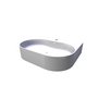 Ravak / Washbasins - ceramic / Umyvadlo Ceramic 550 O Slim Wall keramicke bile - (550x450x120)