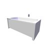Sanitec / Kolo Baths / XWP1050 - (1499x750x810)