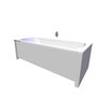 Sanitec / Kolo Baths / XWP1080 - (1799x799x810)