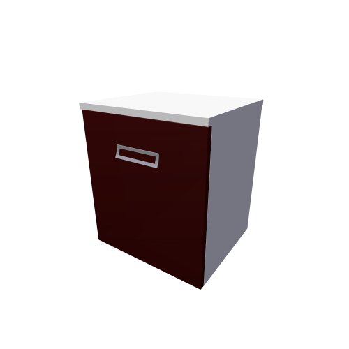 Dřevojas / Q mono / Q mono snz 50 k s cervena lesk - (500x450x570)