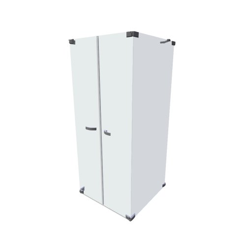 Hueppe / PARIS rahmenlos / litaci dvere s b stenou - (888x923x2009)