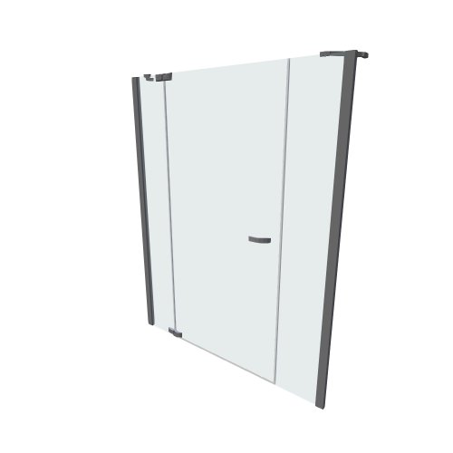 Hueppe / PARIS teilweise gerahmt / dvere s pev segm a proti segm do niky - (1600x230x2009)