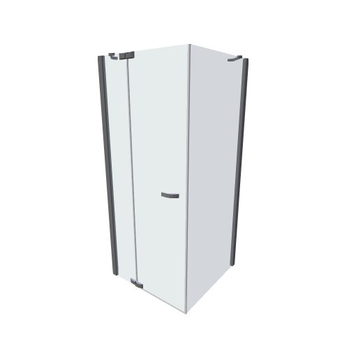 Hueppe / PARIS teilweise gerahmt / kridlové dvere s pev segm a b stenou - (884x923x2009)