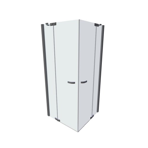 Hueppe / PARIS teilweise gerahmt / rohovy vstup s pev segm - (923x923x2009)