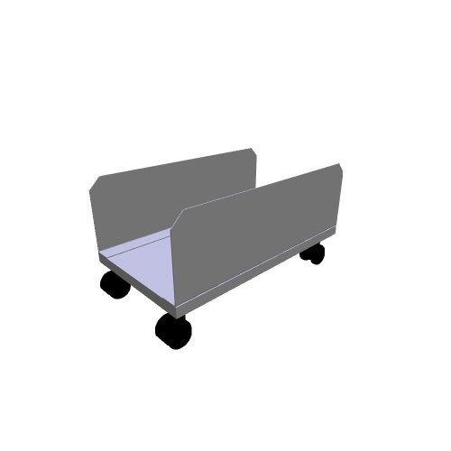 Intebo Josef Šebek / Zubehör / vozík PC - (410x219x206)