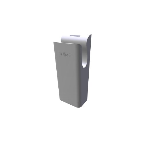 Jet Dryer / Tryskové vysoušeče / Jet Dryer STYLE - stribrna - (278x216x700)