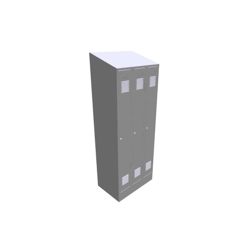 Kovos / Sd-Metallschränke / 2445-750-sd - (750x510x2000)