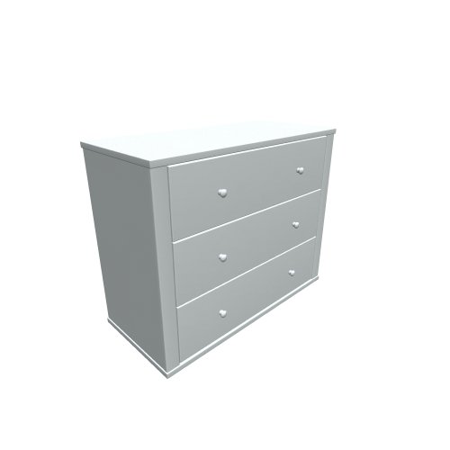 Montero / Beds of the oak-white Pavla / Bela - (1100x522x885)