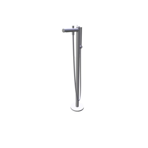 Ravak / Water taps - Spring / SG 080 00CR RB07A Floor mounted bathtub tap - (180x334x1024)