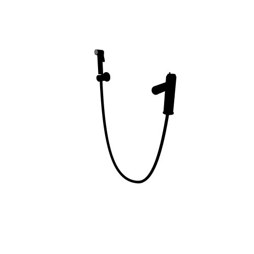 Ravak / Water taps - Spring / SG 112 20BLM Washbasin tap with bidet shower - (410x167x698)