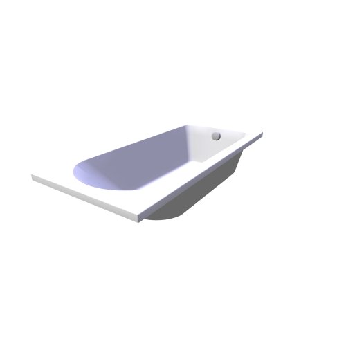 Ravak / Vany a vanové zástěny / Flow bathtub 160x75 - (750x1600x375)