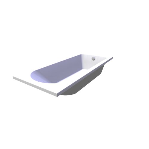 Ravak / Vany a vanové zástěny / Flow bathtub 170x75 - (750x1700x375)
