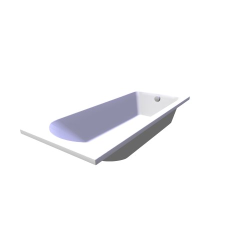 Ravak / Vany a vanové zástěny / Flow bathtub 180x80 - (800x1800x369)