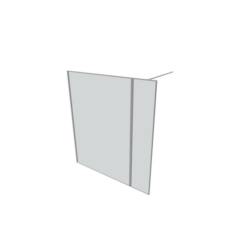 Riho / Sprchové zástěny DEFINE / G010008 Define 180x200 - (1800x999x2002)