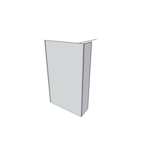 Riho / Sprchové zástěny DEFINE / G010011 Define L 120x40x200 - (1201x998x2002)