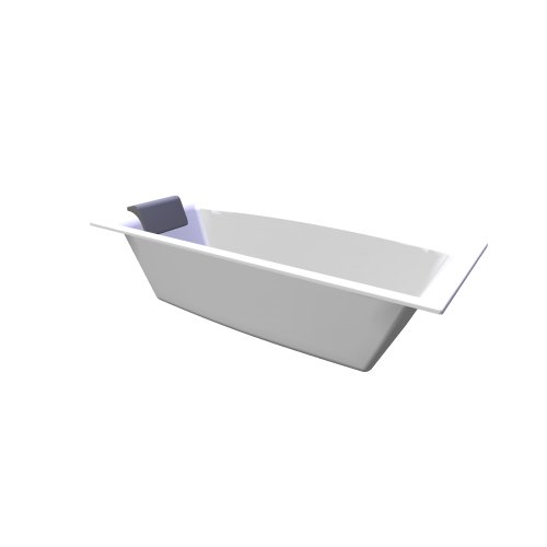 Riho / Vestavné vany / B099004005 Still Square 180x80 headrest and LEDs on left - (1800x800x546)