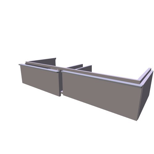 Sanitec / Keramag Ceramics and Furniture / 840122 - (1189x516x239)