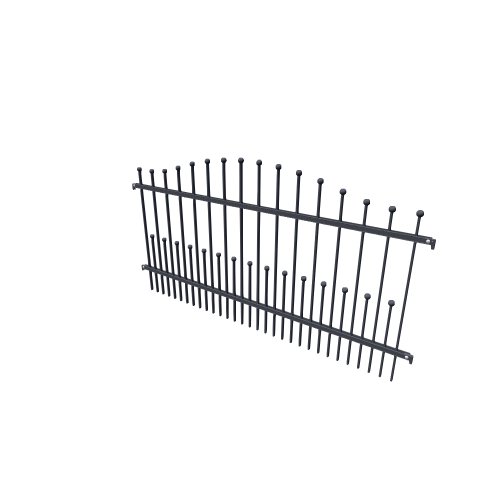 General objects - exterior / Fences Elegance Plotova pole-k Zeus-k / EL-ZEUS-PPK-1800x850 - (1800x36x983)