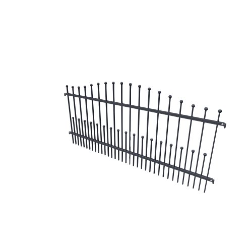 General objects - exterior / Fences Elegance Plotova pole-k Zeus-k / EL-ZEUS-PPK-2000x850 - (2000x35x983)