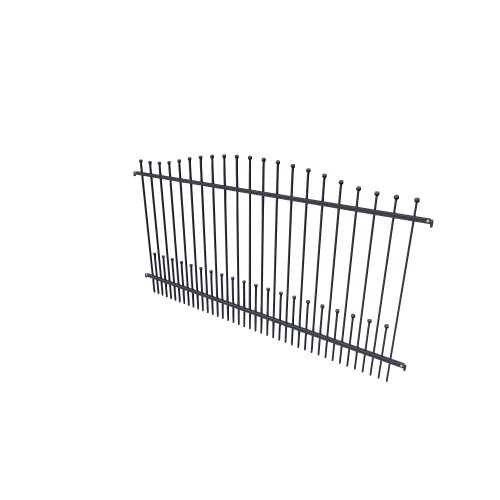 General objects - exterior / Fences Elegance Plotova pole-k Zeus-k / EL-ZEUS-PPK-2400x1250 - (2400x36x1383)