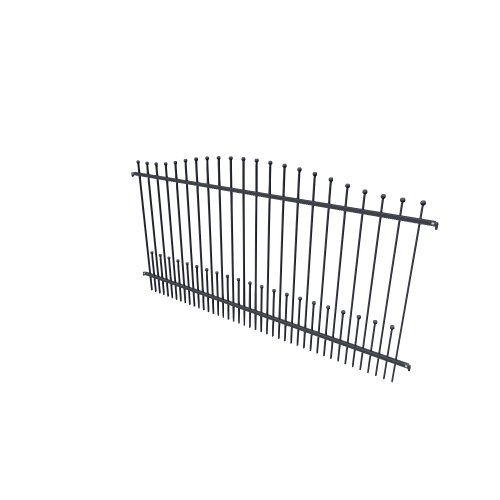 General objects - exterior / Fences Elegance Plotova pole-k Zeus-k / EL-ZEUS-PPK-2500x1250 - (2500x36x1383)