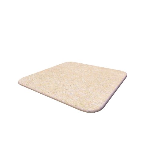 General objects - interior / Bathroom / Bath mat2 - (500x500x12)