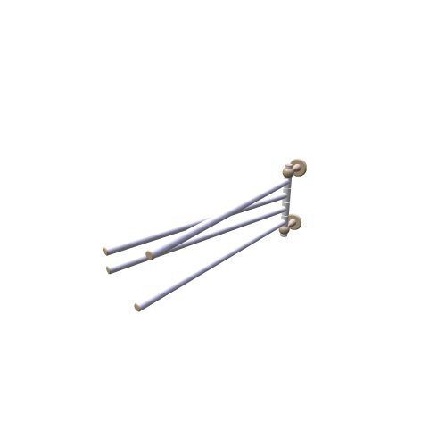 General objects - interior / Bathroom / Rack2 - (161x561x208)