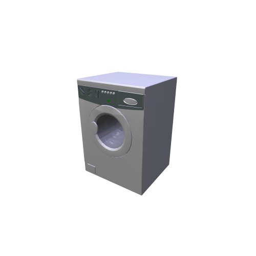 General objects - interior / Bathroom / Washmachine5 - (705x635x1000)