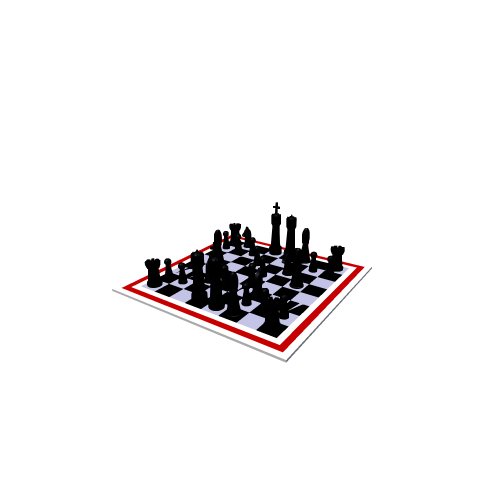 General objects - interior / Fireplace / Chesse - (300x300x100)