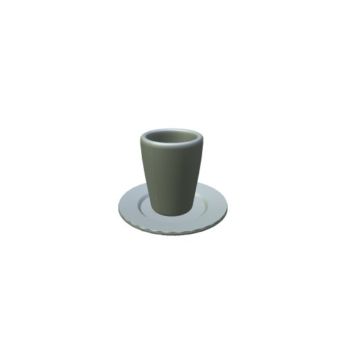 General objects - interior / Kitchen / Glass4 - (245x245x170)