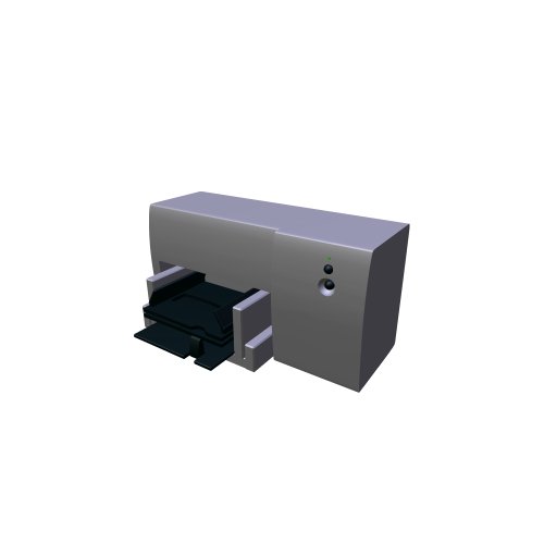 General objects - interior / Office / Printer4 - (400x360x205)