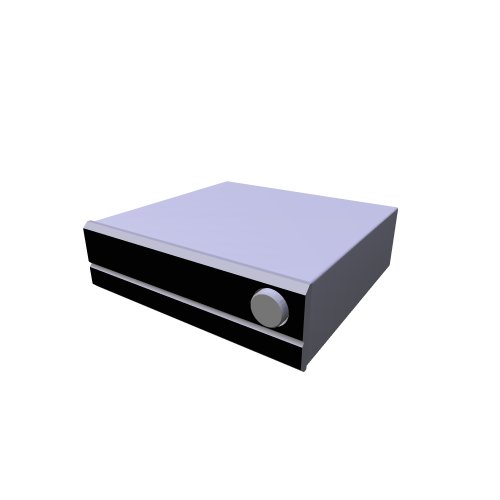 General objects - interior / Presentation / Denon avr-1602 - (434x427x143)