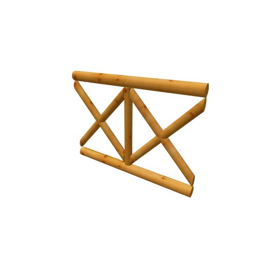 General objects - other / Log cabin 7 / Typ2 - (1060x80x787)